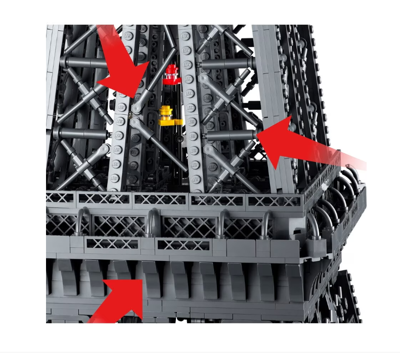 LEGO!® Creator Expert, Turnul Eiffel, 10001 piese