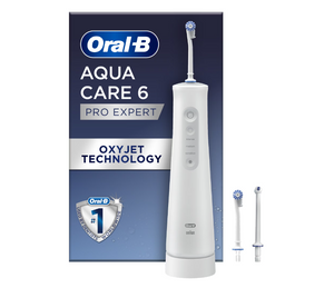 Iritator dentar Oral-B AquaCare Pro Expert Series 6, alb