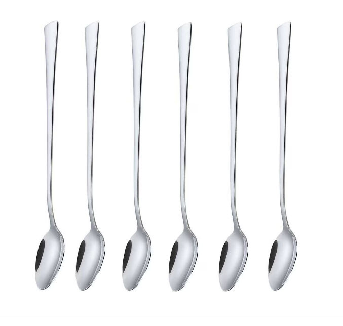 Set linguri lungi Kinghoff 1341, 6 piese, 22 cm, inox