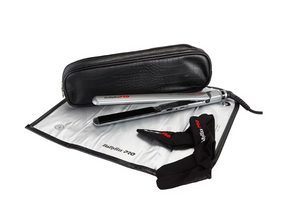 Placă de îndreptat părul BaBylissPro 2072 Sleek Expert, Professional, plăci XXL 24 x 120 mm, 115°C-230°C, Nano-Titanium, Gri