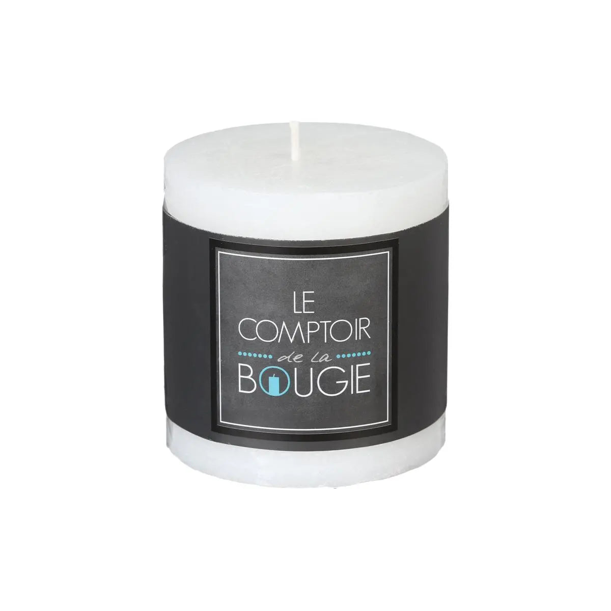 Lumânare neparfumată Atmosphera Olia, Rotundă, 6,7x7 cm