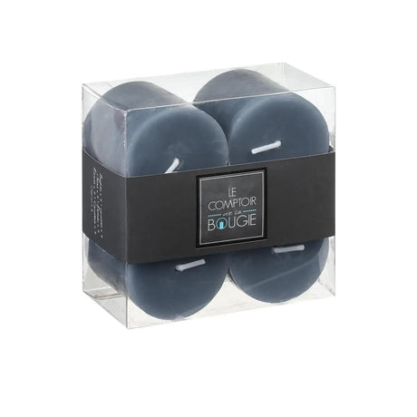 Lumânări neparfumate Atmosphera Olia, 4,5 cm, 4 buc.