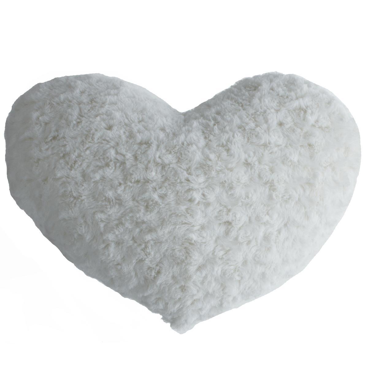 Pernă decorativă Atmosphera Heart, Boucle, 28x36 cm