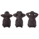 Декоративна фигура atmosphera Wisdom, Смола, 23 cm, 3 бр - Homesector