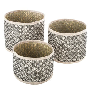 Set coșuri pliabile Atmosphera Aziz, 20/22/24 cm, 3 buc.