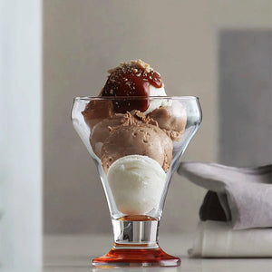 Set de pahare pentru înghețată LAV Frosty, 305 ml, 6 bucăți, diverse culori