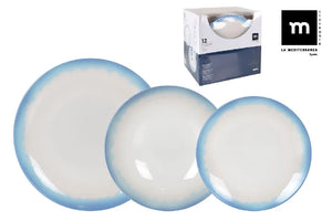 Set de masă LA MEDITERRANEA Ibiza, 12 piese, porțelan