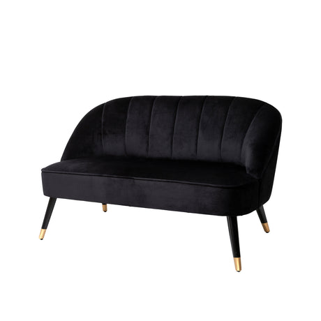 Canapea Atmosphera Naova cu două locuri, Velur, 126x71x72 cm