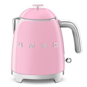 Mini fierbător electric SMEG KLF05PKEU, stil anii '50, 1400 W, 800 ml, roz