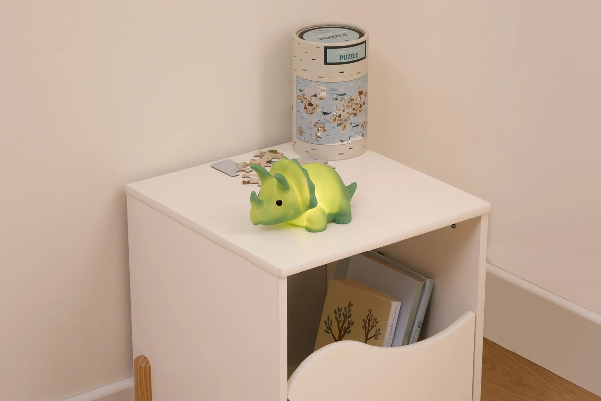 Lampă de noapte pentru copii cu baterii Atmosphera Dinosaur, 9x17 cm