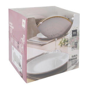 Set de cină LA MEDITERRANEA Neda, 12 piese, porțelan