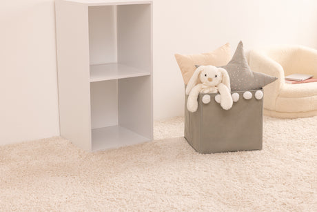 Cutie de depozitare Atmosphera Pompom, Gri, 29x29 cm