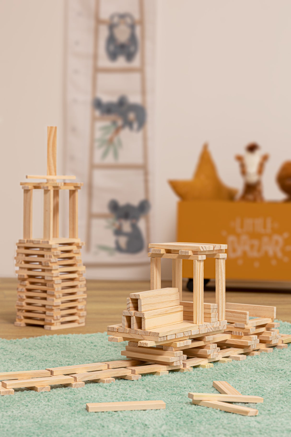 Puzzle din lemn pentru copii Atmosphera, 200 de piese