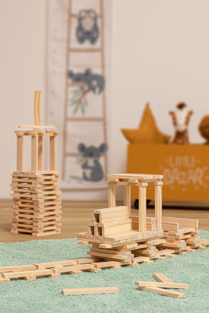 Puzzle din lemn pentru copii Atmosphera, 200 de piese