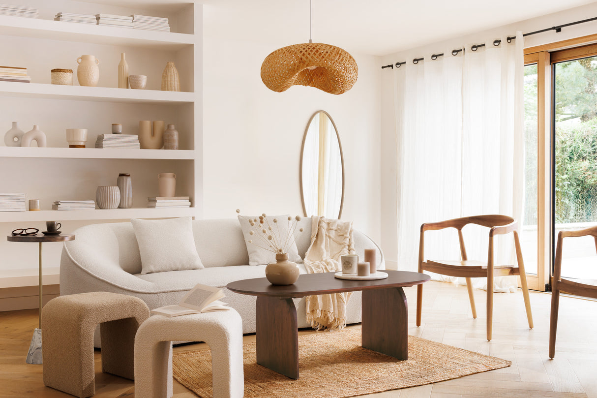 Scaun de sufragerie Atmosphera Miyako, lemn de tec