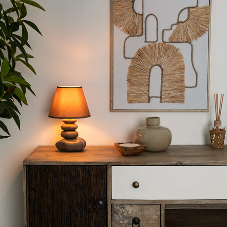 Lampă de noapte Atmosphera Leny, 31 cm, diverse culori