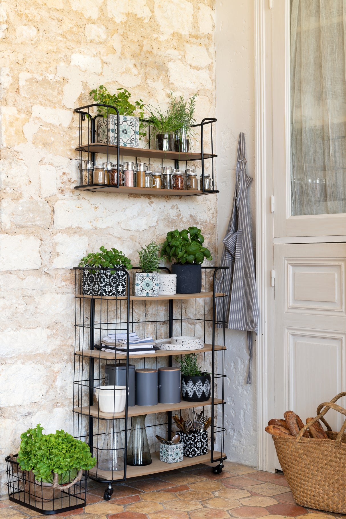 Raft de perete Atmosphere Jordi, MDF, 75x36 cm