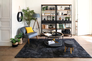 Raft de perete Atmosphere Irena, Metal, Ø55 cm