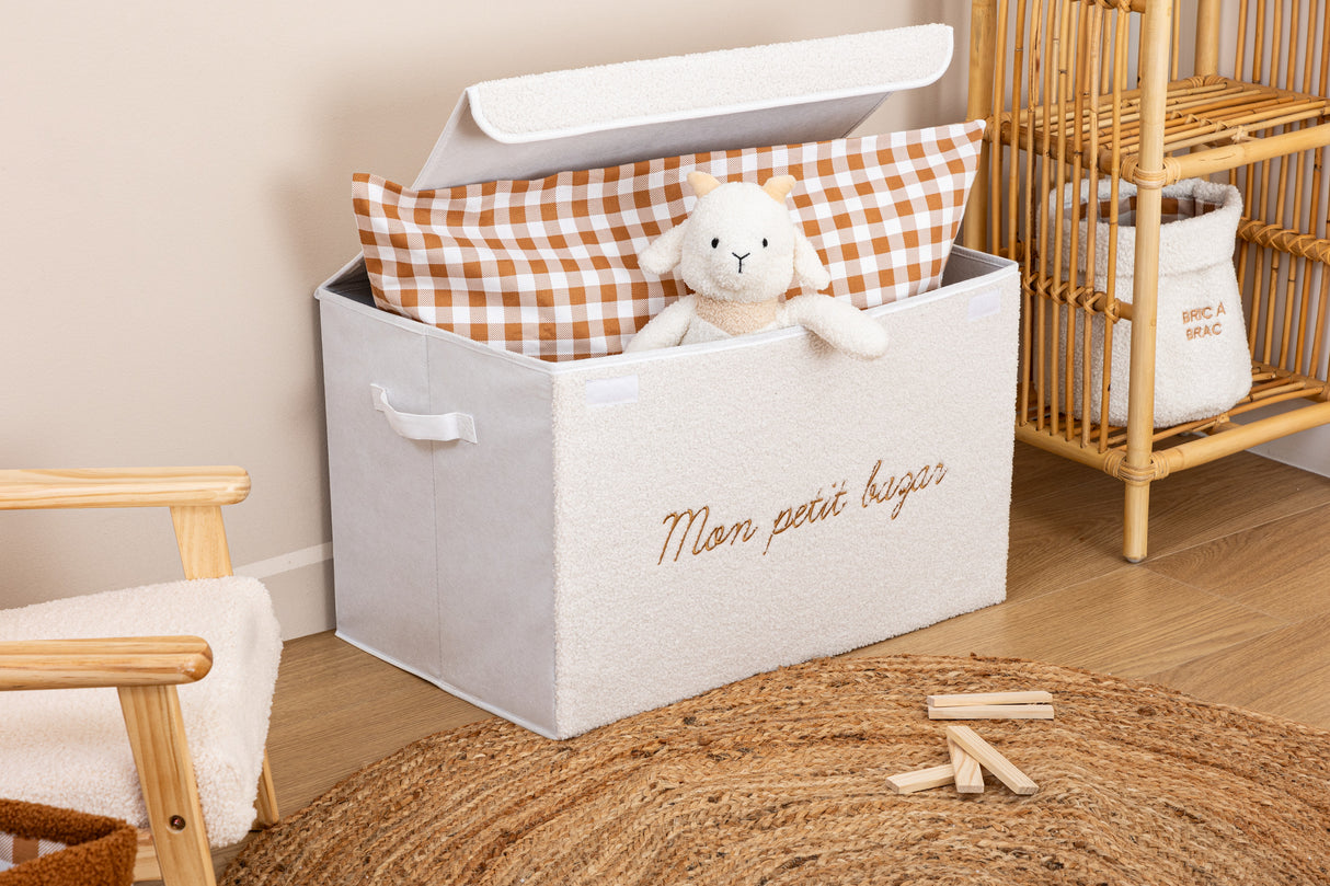 Cutie de depozitare jucării Atmosphera Teddy, 36x36x57 cm