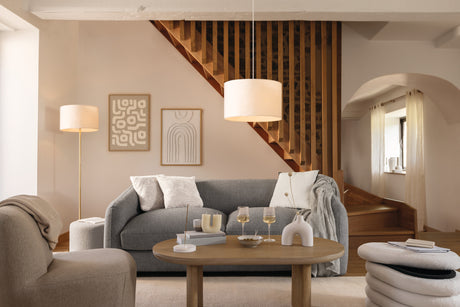 Canapea extensibilă cu trei locuri Atmosphera Guppy, 198x98x73 cm