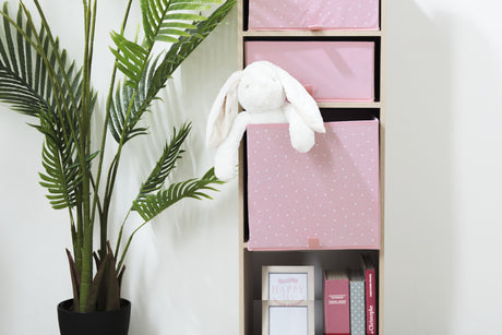 Cutie de depozitare Atmosphera Stars, roz, 29x29 cm