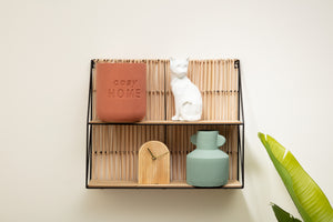 Raft de perete Atmosphere Sofia, Metal, 48x40 cm