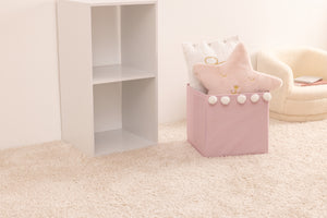 Cutie de depozitare Atmosphera Pompom, Roz, 29x29 cm