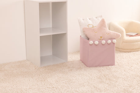 Cutie de depozitare Atmosphera Pompom, Roz, 29x29 cm