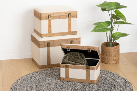 Set cutii de depozitare Atmosphera Norah, 39/44/51 cm