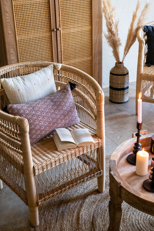 Plantă artificială Atmosphera Natural Pampa, 110cm, 3 buc, bej