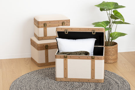 Set cutii de depozitare Atmosphera Norah, 39/44/51 cm