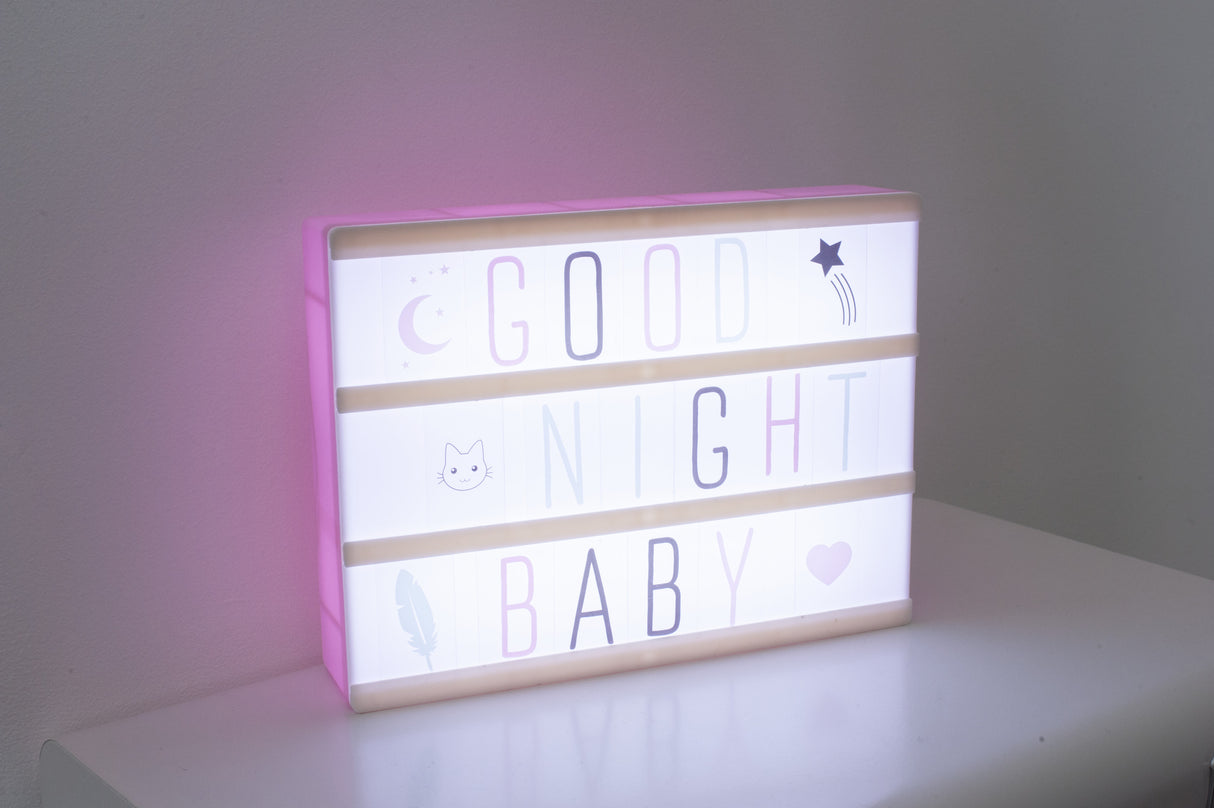 Lampă de noapte pentru copii Atmosphera Box, 20x15 cm