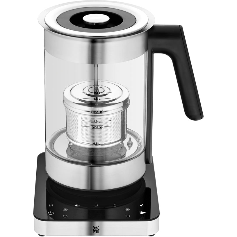 Fierbător cu infuzor și cană WMF Kult, inox, 1,2 l