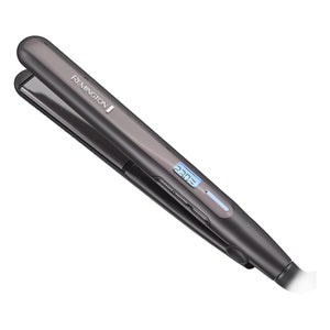 Ondulator de păr Remington S6505 PRO-SLEEK and CURL, acoperire ultra ceramică și turmalină, gri/violet