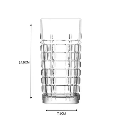 Set pahare cocktail LAV Brit, 356 ml, 6 buc.