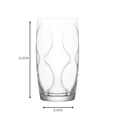 Set de pahare cocktail LAV Lena, 365 ml, 6 buc.