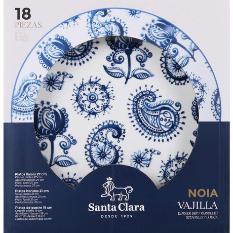 Set de masă Santa Clara Noia, 18 piese, porțelan