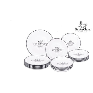 Set de cină Santa Clara Cuisine, 18 piese, porțelan