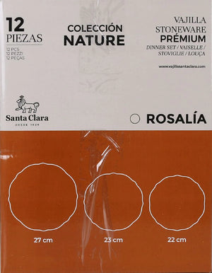Set de masă Santa Clara Aranjuez, 12 bucăți, porțelan