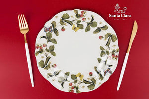 Set de masă Santa Clara Aranjuez, 12 bucăți, porțelan