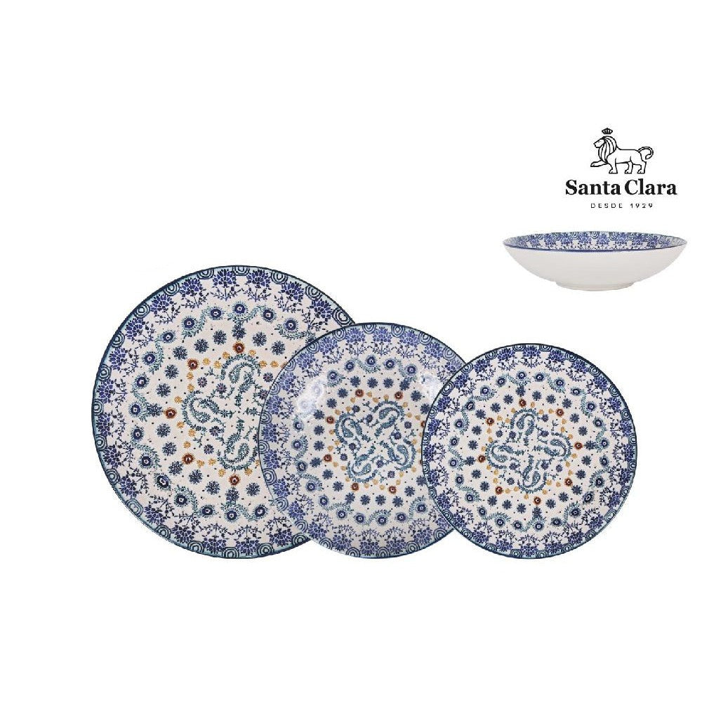 Set de cină Santa Clara Azores, 12 piese, ceramică