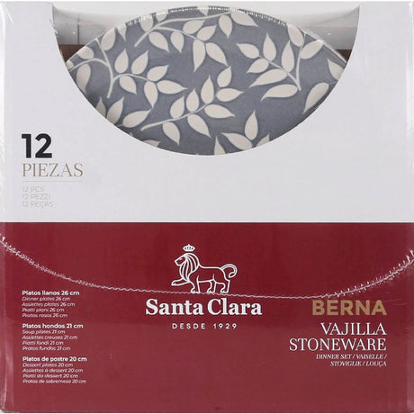 Set de cină Santa Clara Berna, 12 piese, ceramică