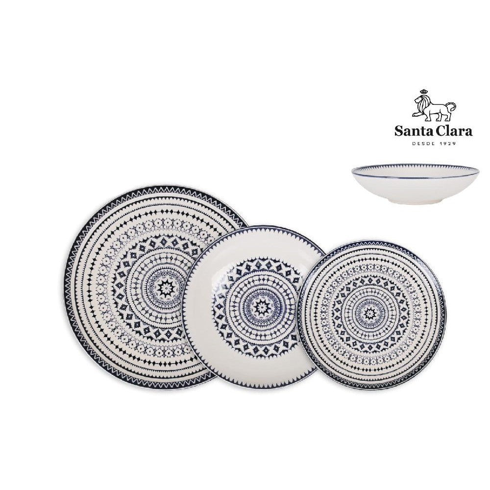 Set de cină Santa Clara Ceibreiro, 12 piese, ceramică