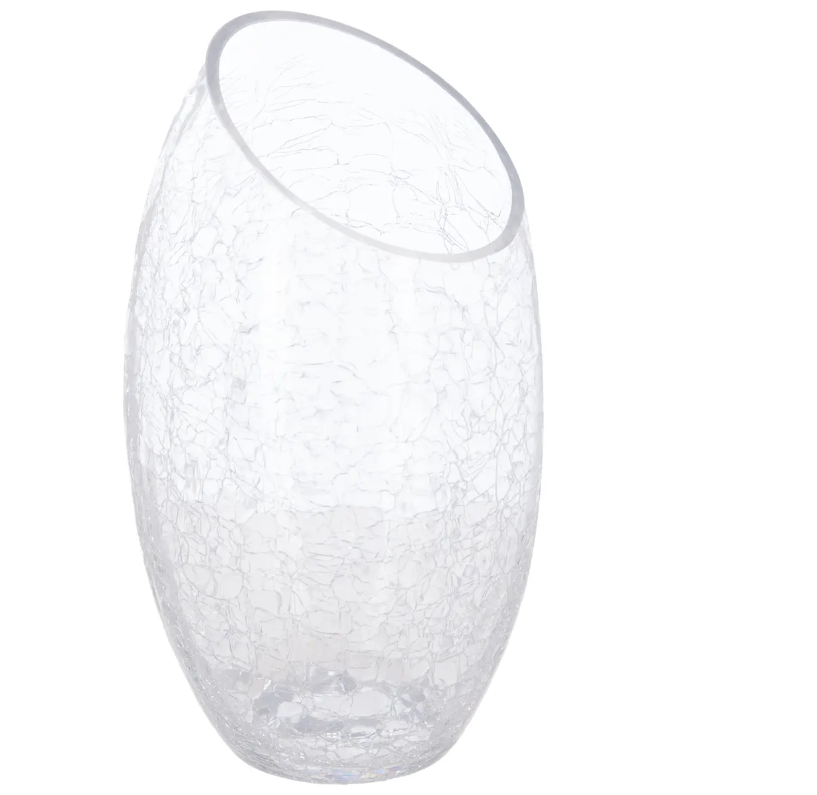 Vază Atmosphera curbată, sticlă, 23 cm