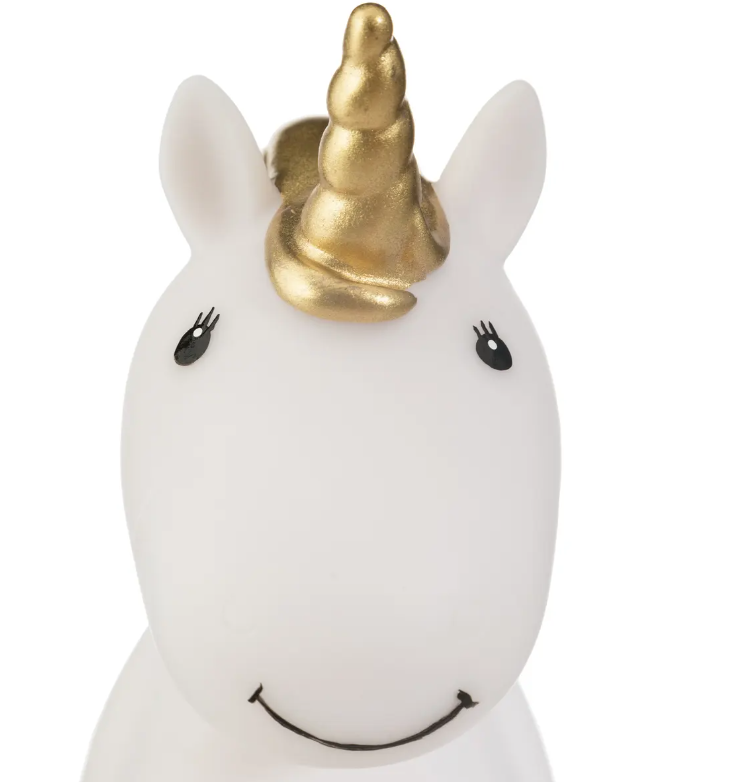 Lampă de noapte pentru copii Atmosphera Unicorn, baterii incluse, 30 cm