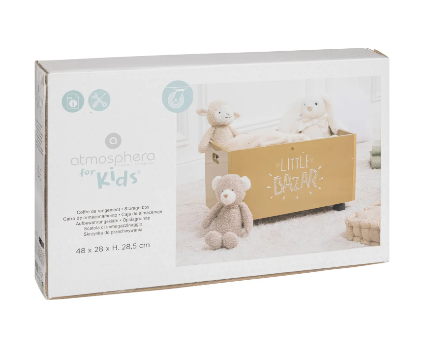 Coș pentru copii Atmosphere Bazar, 48x28x28 cm