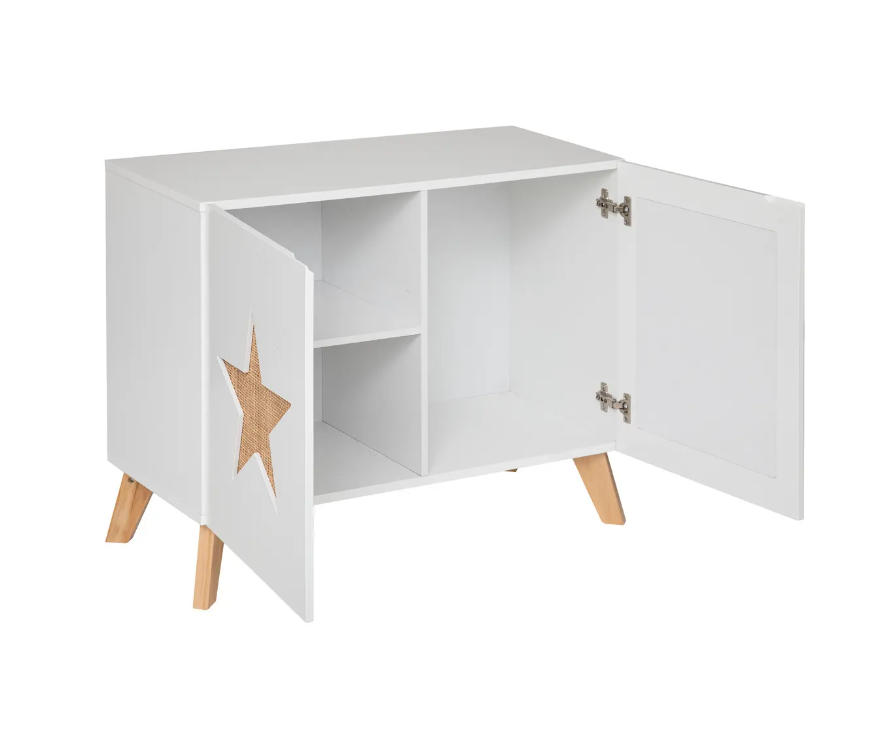 Garderobă pentru copii Atmosphere Star, Alb
