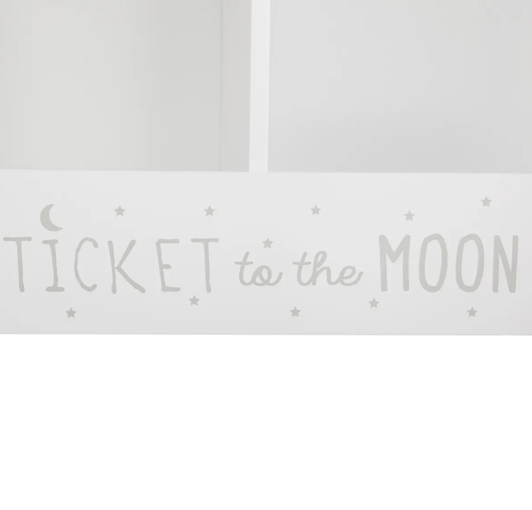 Dulap pentru copii Atmosphere Moon, Alb