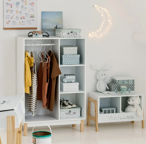 Dulap pentru copii Atmosphere Moon, Alb