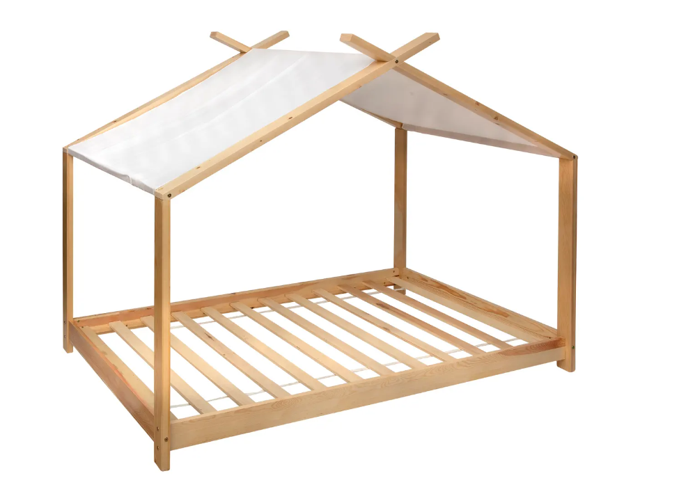 Pat pentru copii Montessori Atmosphera Ilan, 90x190 cm